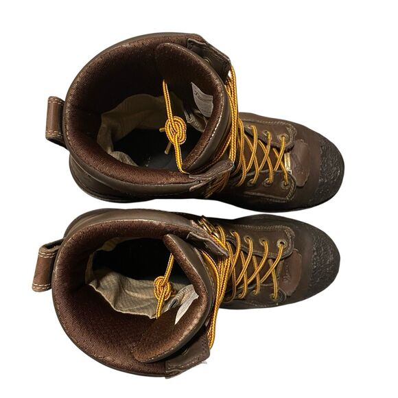 Danner Quarry USA Leather Gore-Tex 8” Work Boots Vibram Brown Soft Toe Mens 11 D - Picture 8 of 11